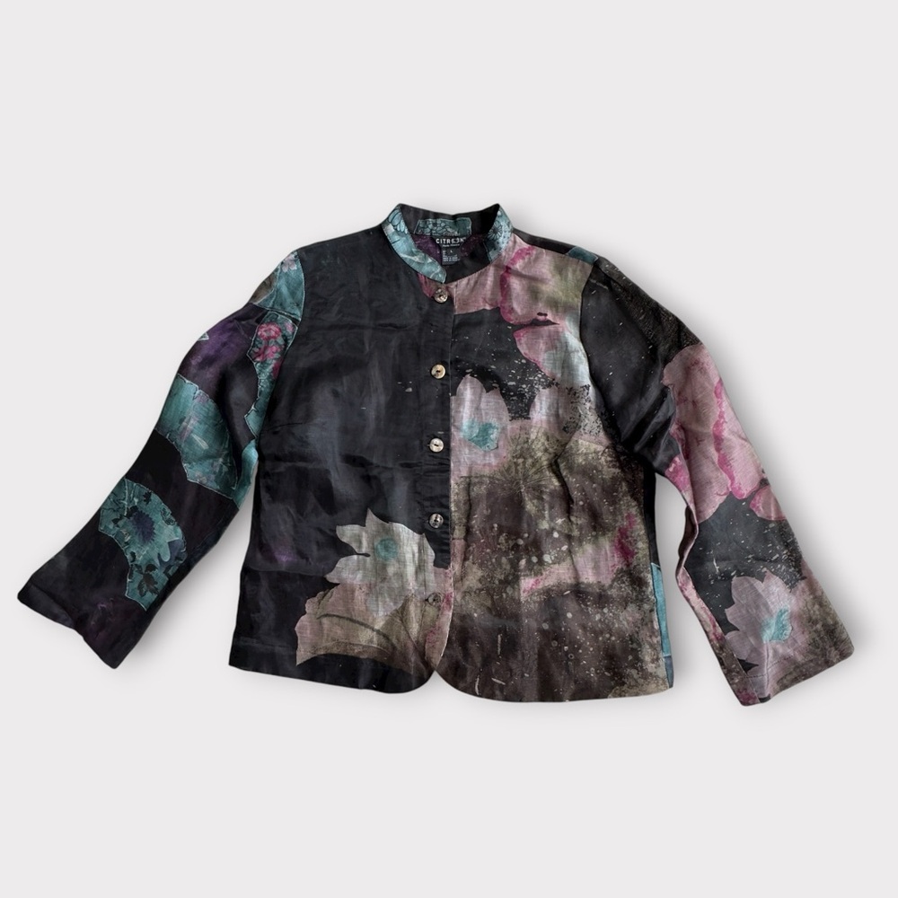 Citron Santa Monica Floral Women's Blazer